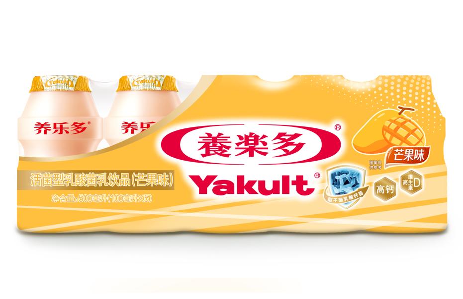 养乐多活菌型乳酸菌乳饮品（芒果味）全新上市